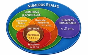 Relación de los números racionales con otros conjuntos de números