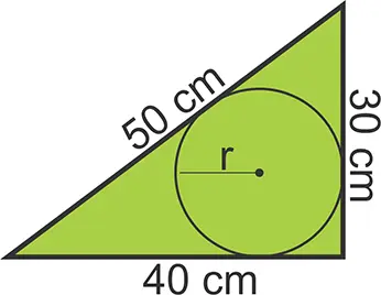 Circunferencia inscrita en triángulo